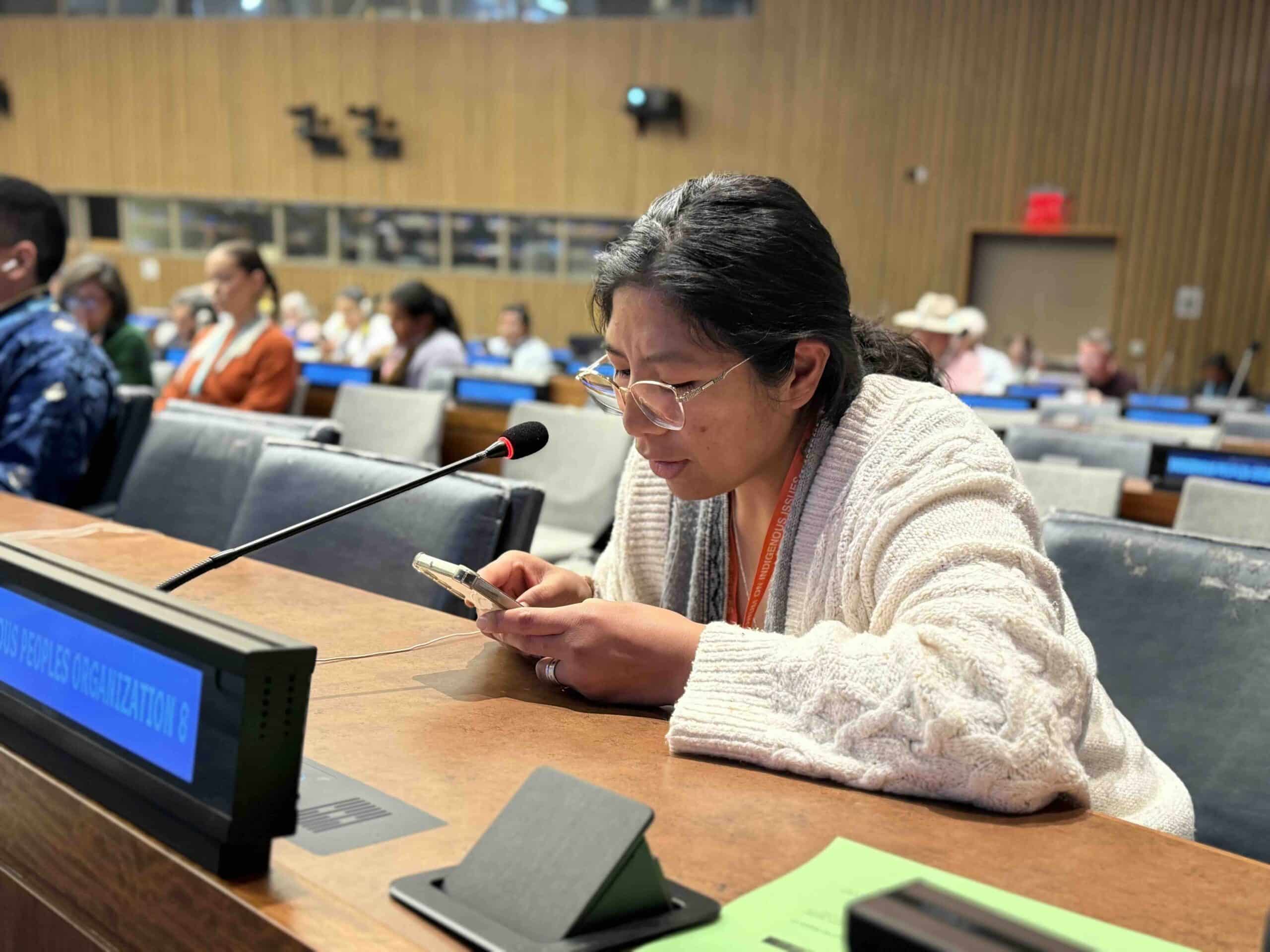 Reclaiming our voices out loud: my first time at the United Nations Permanent Forum on Indigenous Issues.