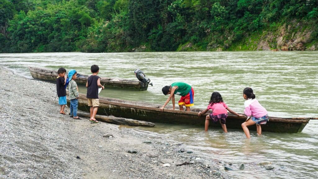 Apayao River in the Cordillera, Philippines threatened by a series of eight hydropower dams. Cordillera Peoples Alliance photo